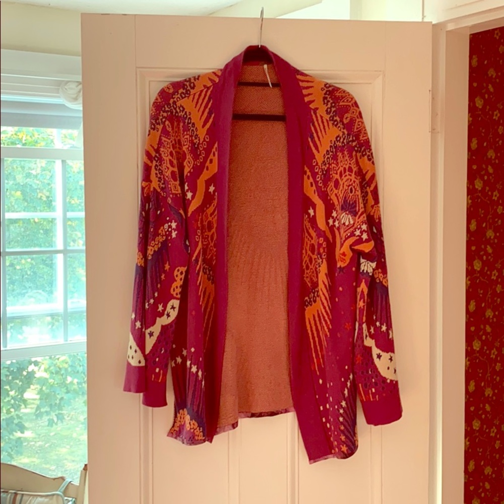 Free People Psychedelic Sweater!